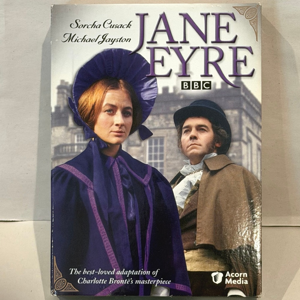 Jane Eyre BBC 1973 DVD 2-Disc Set Acorn‎ Media Sorcha Cusack Michael Jayston OOP
